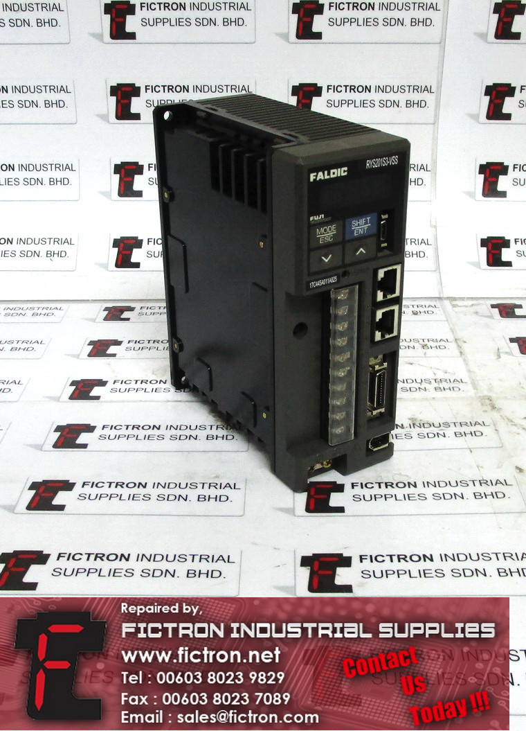 RYS201S3-VSS RYS201S3VSS FUJI ELECTRIC Servo Drive Supply Repair Malaysia Singapore Indonesia USA Thailand