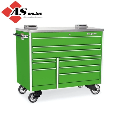 54 Nine-Drawer Double-Bank Masters Series Roll Cab with