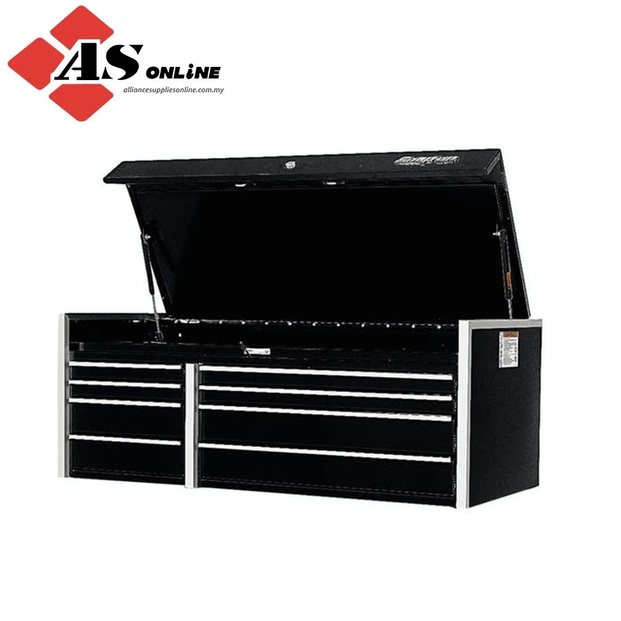 SNAP-ON 54" Eight-Drawer Double-Bank Masters Series Top Chest (Gloss Black) / Model: KRL791APC