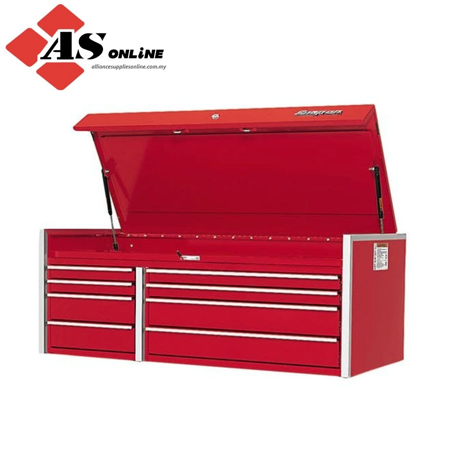 SNAP-ON 54" Eight-Drawer Double-Bank Masters Series Top Chest (Red) / Model: KRL791APBO