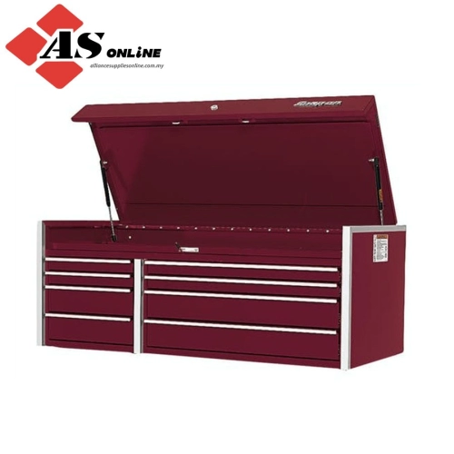 SNAP-ON 54" Eight-Drawer Double-Bank Masters Series Top Chest (Deep Cranberry) / Model: KRL791APM