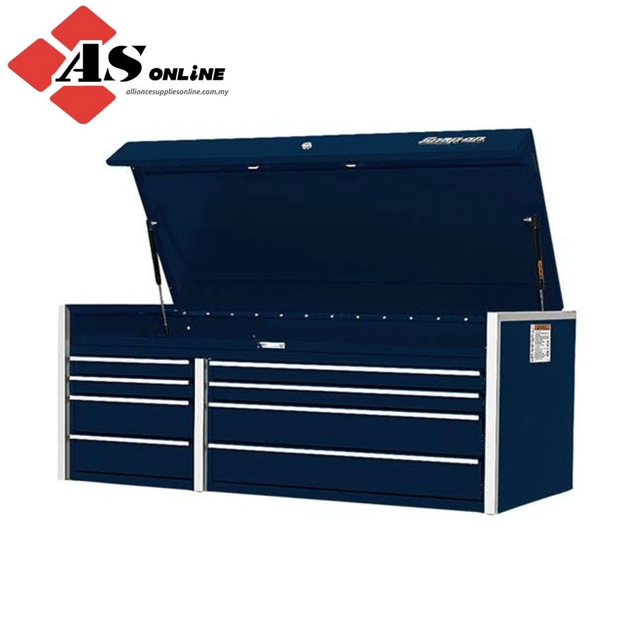 SNAP-ON 54" Eight-Drawer Double-Bank Masters Series Top Chest (Midnight Blue) / Model: KRL791APDG