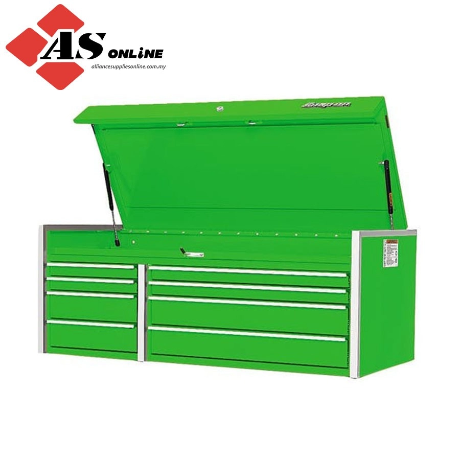 SNAP-ON 54" Eight-Drawer Double-Bank Masters Series Top Chest (Extreme Green) / Model: KRL791APJJ