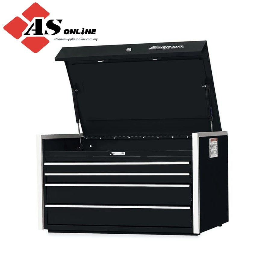 SNAP-ON 36" Four-Drawer Single Bank Masters Series Top Chest (Gloss Black) / Model: KRL751PC