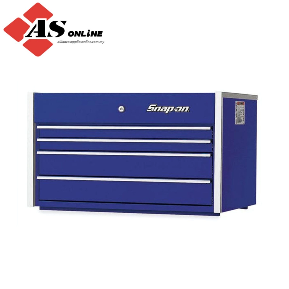 SNAP-ON 36" Four-Drawer Single Bank Masters Series Top Chest (Royal Blue) / Model: KRL751PCM