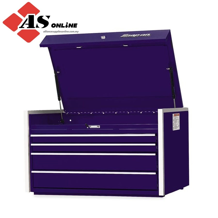 SNAP-ON 36" Four-Drawer Single Bank Masters Series Top Chest (Plum Radical Purple) / Model: KRL751PEV