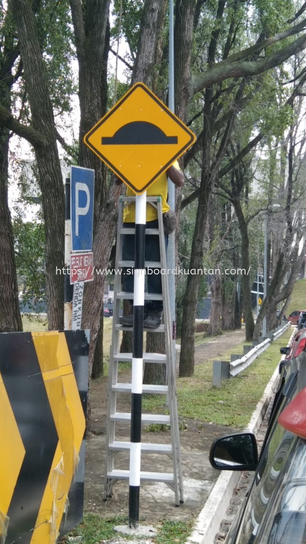 ROAD SIGN AT KUANTAN