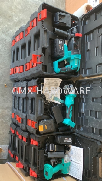 20v Donkin Combo Set With Grinder &Impacts Wrench &rotary Hammer Combo Set POWER TOOLS Melaka, Malaysia, Batu Berendam Supplier, Suppliers, Supply, Supplies | GMX MACHINERY & HARDWARE TRADING