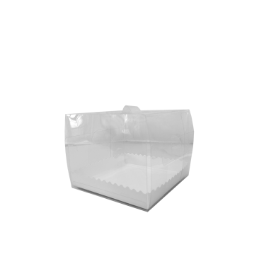 6"Transparent Cake Box