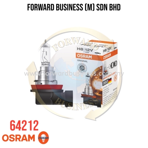 64212 H8 12V 35W OSRAM PGJ19-1 3200K Original Line Bulb Standard Head Light Fog Lamps Car Bulbs OEM Quality(1 bulb)