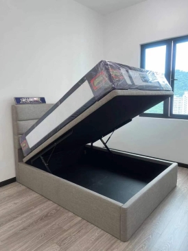 storage bed katil simpam barang