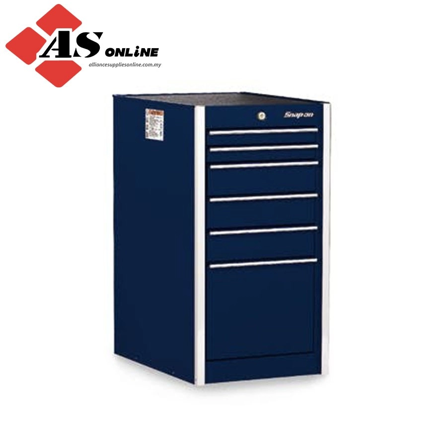 SNAP-ON 19" Six-Drawer Single Bank Masters Series End Cabinet (Midnight Blue) / Model: KRL1098PDG