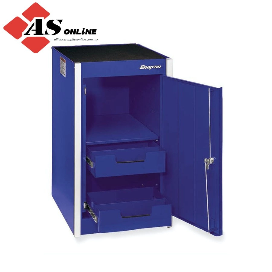 SNAP-ON 19" Two-Drawer Single Bank Masters Series Bulk End Cab (Royal Blue) / Model: KRL715BPCM