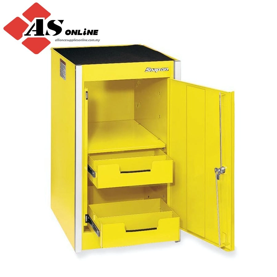 SNAP-ON 19" Two-Drawer Single Bank Masters Series Bulk End Cab (Ultra Yellow) / Model: KRL715BPES