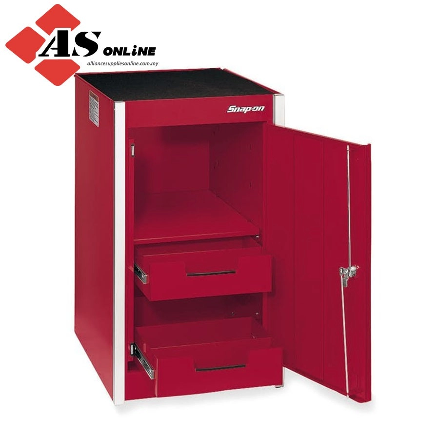 SNAP-ON 19" Two-Drawer Single Bank Masters Series Bulk End Cab (Candy Apple Red) / Model: KRL715BPJH