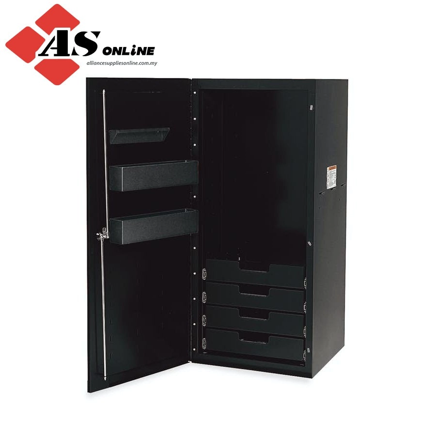 SNAP-ON 24" Four-Drawer Masters Series Locker (Gloss Black) / Model: KRL712BPC