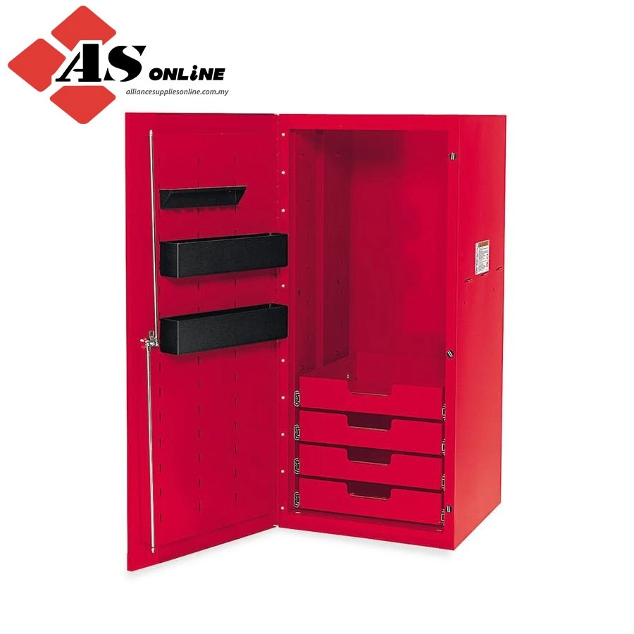 SNAP-ON 24" Four-Drawer Masters Series Locker (Red) / Model: KRL712BPBO
