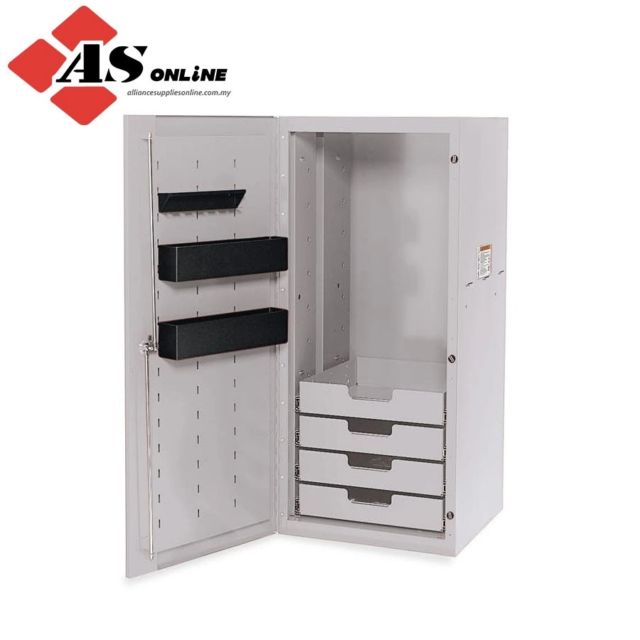 SNAP-ON 24" Four-Drawer Masters Series Locker (Arctic Silver) / Model: KRL712BPKS