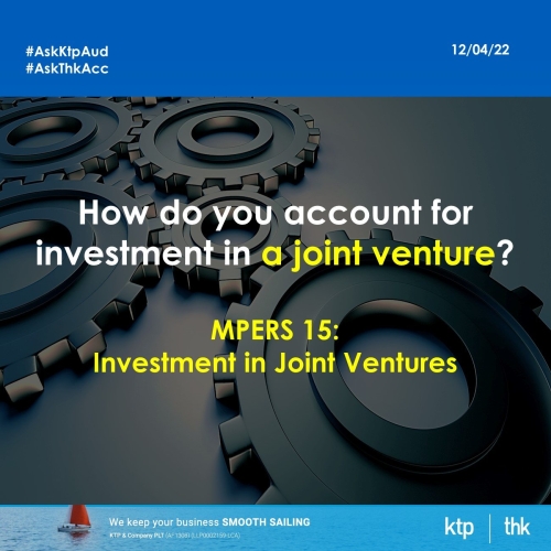 How are joint ventures accounted for?