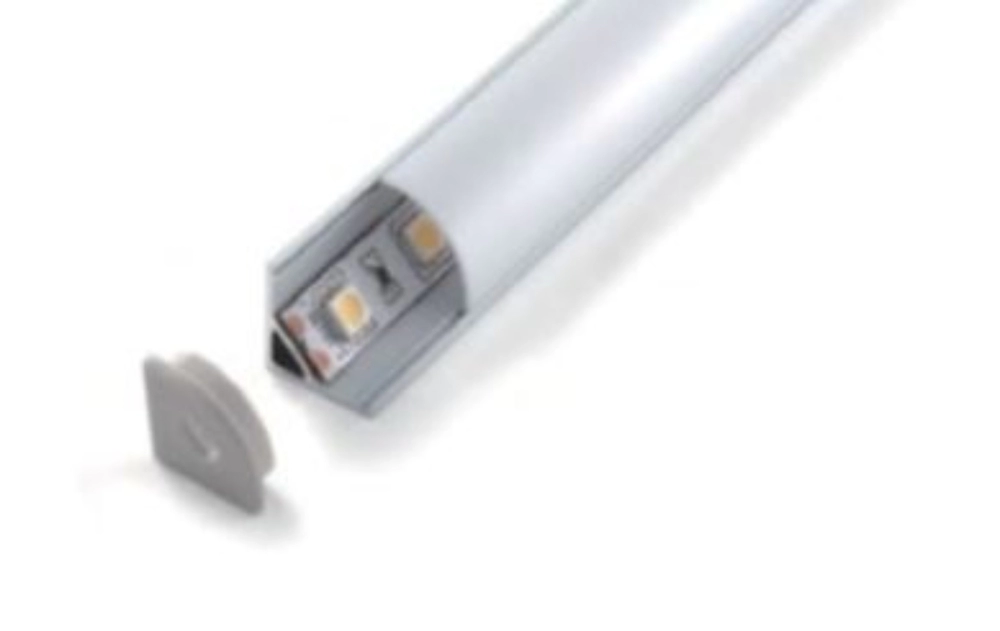 DESS GLJN3610-A SURFACE LED ALUMINIUM PROFILE LIGHT [12V-9.6W/ 12V-28.8W] [1M/3M] 3000K WARM WHITE