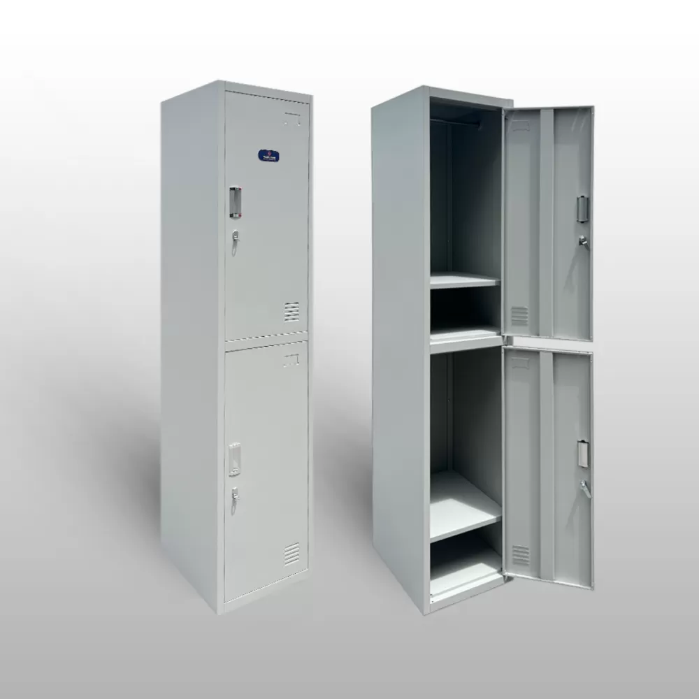 Locker Metal 4 Drawer Filling  470(W) x 600(D) x 1320(H) mm besi Asrama Sekolah Kilang Cabinet Askar GOverment Approve - Penang Metal Locker Supplier