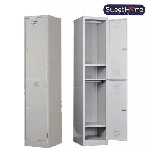 Locker Metal 4 Drawer Filling  470(W) x 600(D) x 1320(H) mm besi Asrama Sekolah Kilang Cabinet Askar GOverment Approve - Penang Metal Locker Supplier