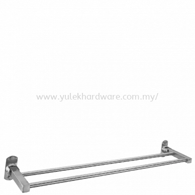 SS304 DOUBLE TOWEL BAR