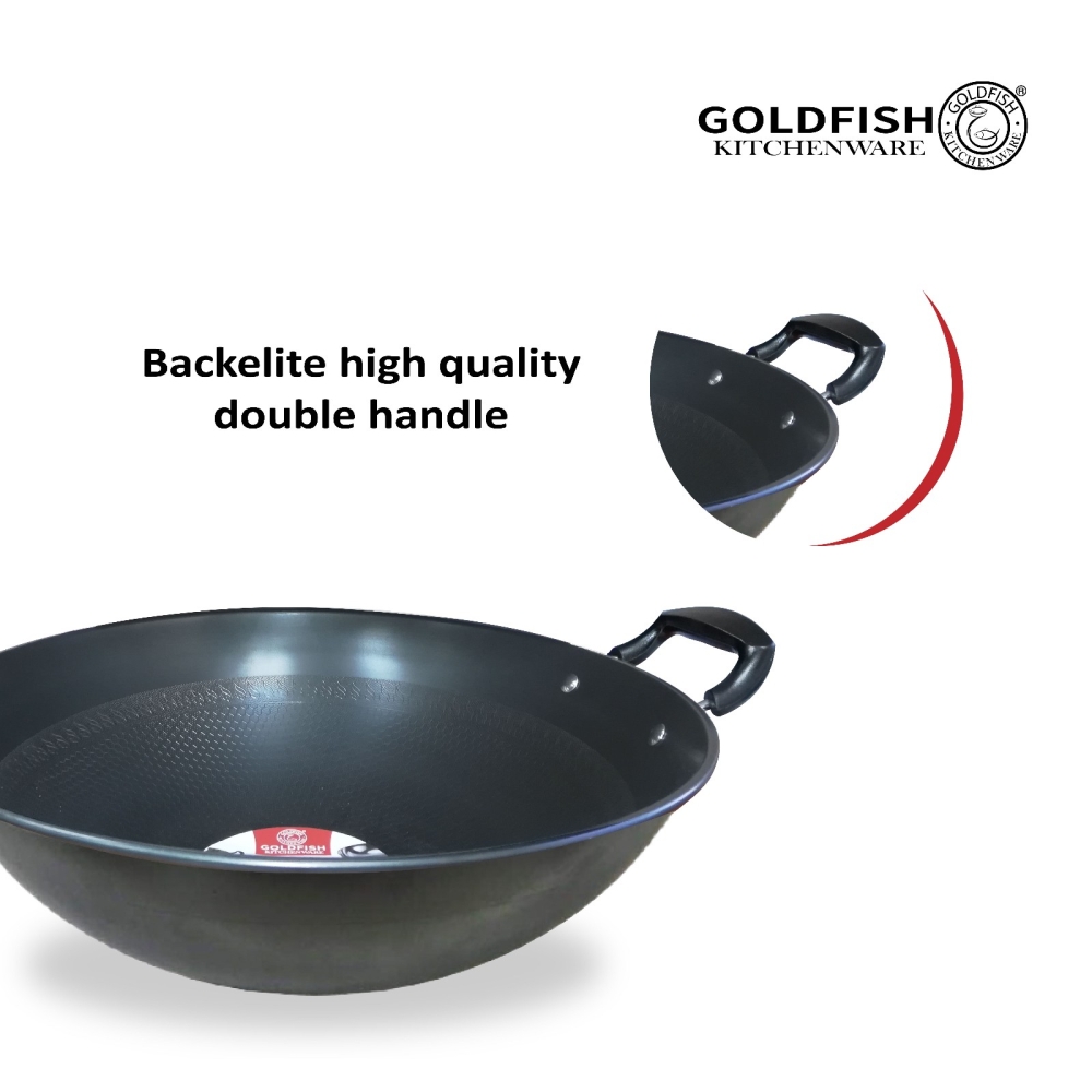 Traditional Wok With Double Handle 40WC / 43WC 