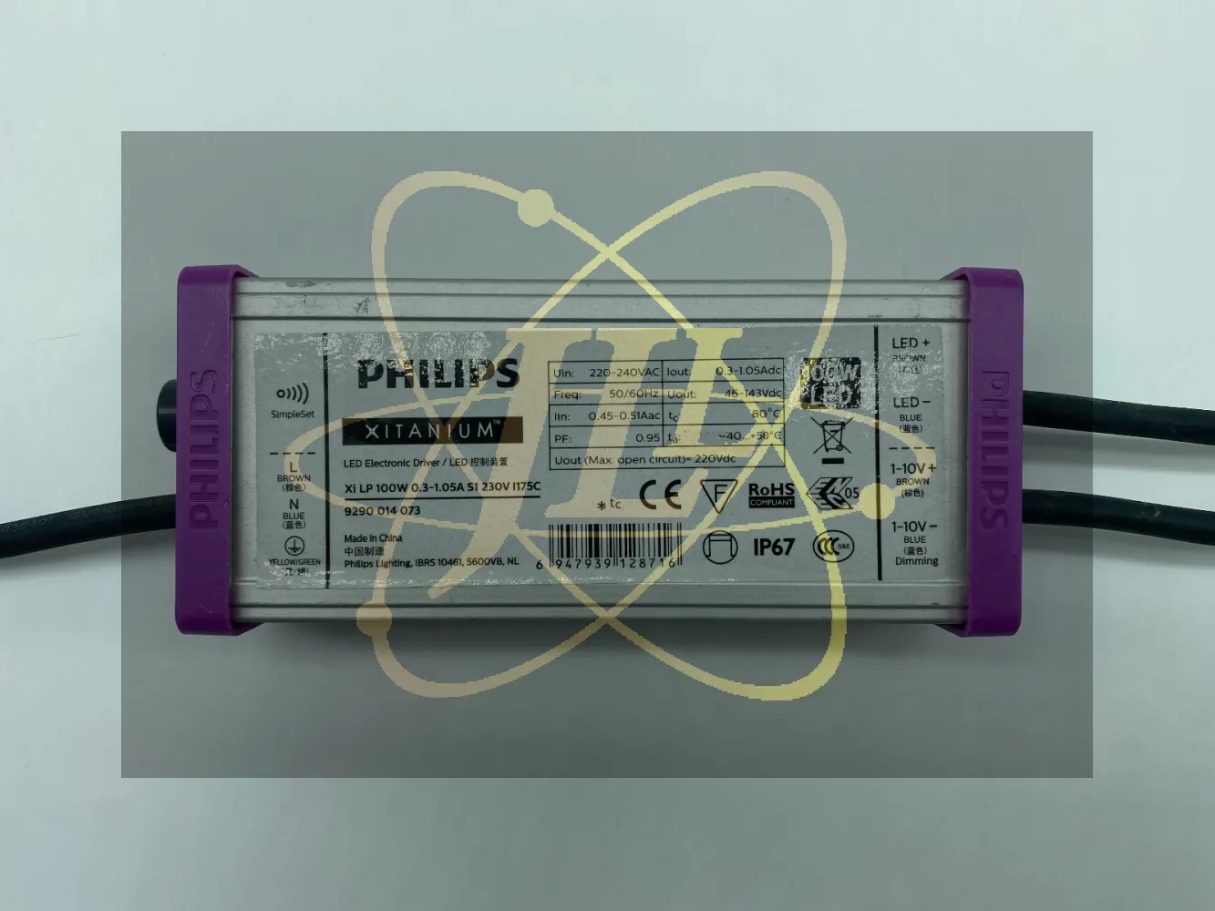 PHILIPS XITANIUM XI LP LED ELECTRONIC DRIVER BALLAST DIMMABLE 100W 1 ...