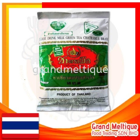 CHATRAMUE THAI GREEN TEA MIX 手标泰式绿奶茶 200G X 12