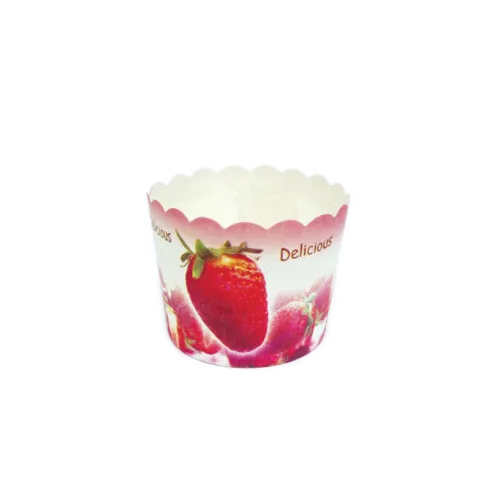 Baking Cases Muffin (pink strawberry)