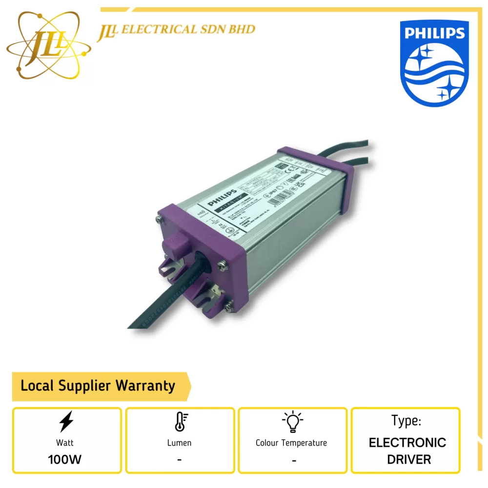 PHILIPS XITANIUM XI LP LED ELECTRONIC DRIVER BALLAST DIMMABLE 100W 1-10V 0.5-1.5A S1 WL I155 9290028792