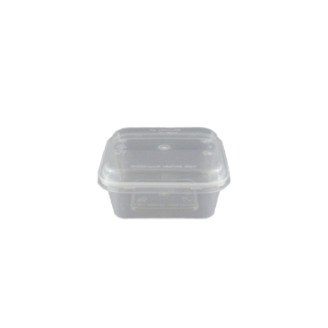 Tage SQ350-Square Container+Dome Lid (50sets x 10 pkts)