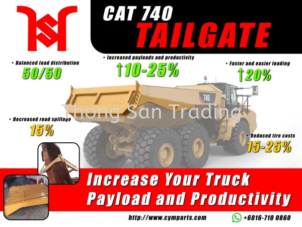 TAILGATE TAILGATE EQUIPMENT Johor Bahru (JB), Malaysia, Mount Austin Machinery Parts, Heavy Equipment | Thong San Trading Sdn Bhd