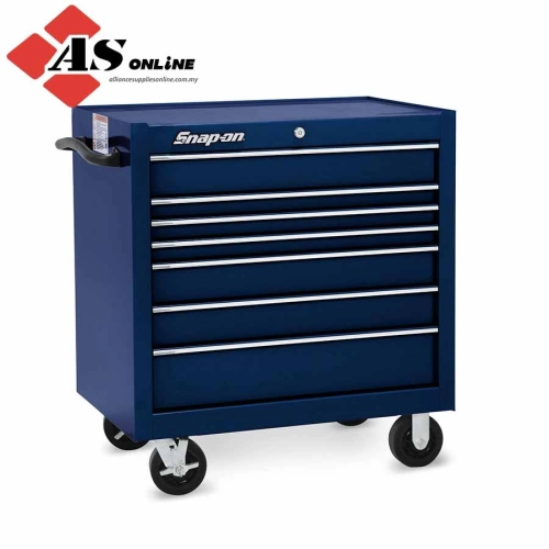 SNAP-ON 36" Seven-Drawer Single Bank Classic Series Roll Cab (Midnight Blue) / Model: KRA2407PDG