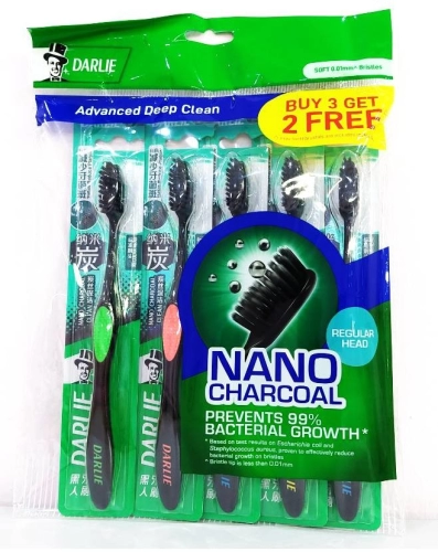 DARLIE NANO CHARCOAL TOOTHBRUSH BUY3+2