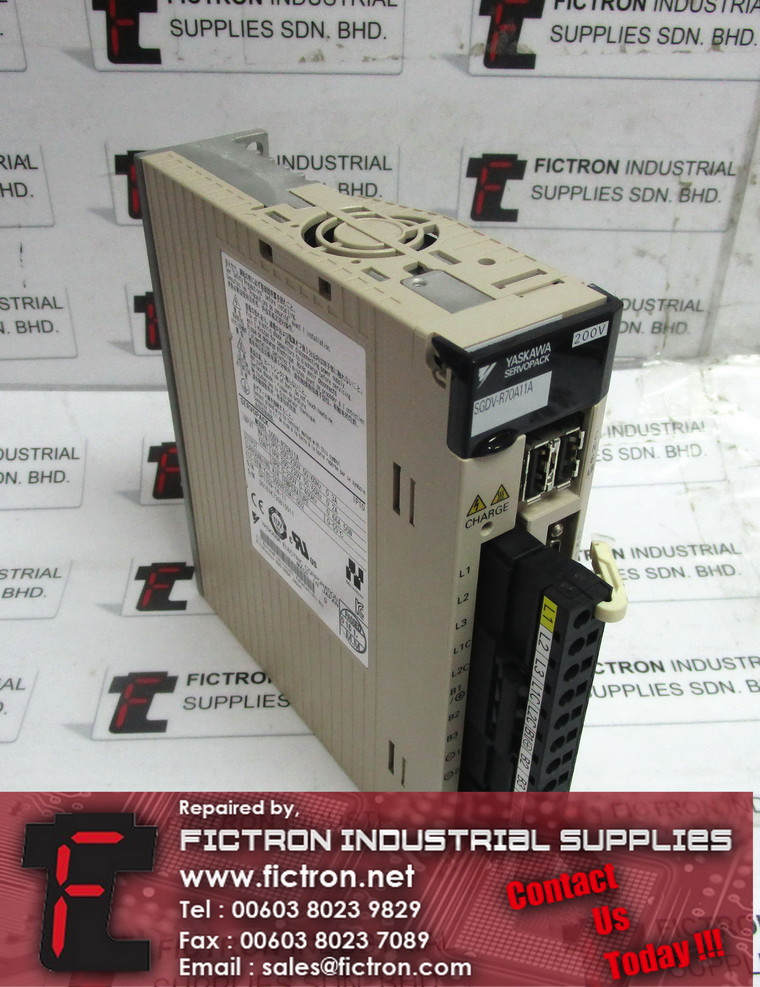SGDV-R70A11A SGDVR70A11A YASKAWA Servopack Supply Repair Malaysia Singapore Indonesia USA Thailand