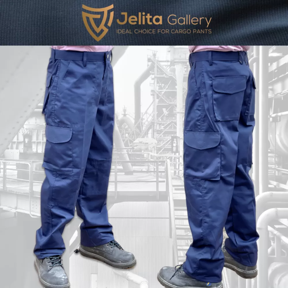 Security Cargo Pants Black Gabardine 6 Pocket Malaysia, Perak Manufacturer,  Supplier, Supply, Supplies