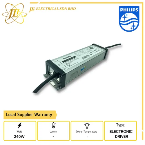 PHILIPS XITANIUM 240W 3.6-6.7A AOC 230V L240 LED ELECTRONIC BALLAST DRIVER 929002104480