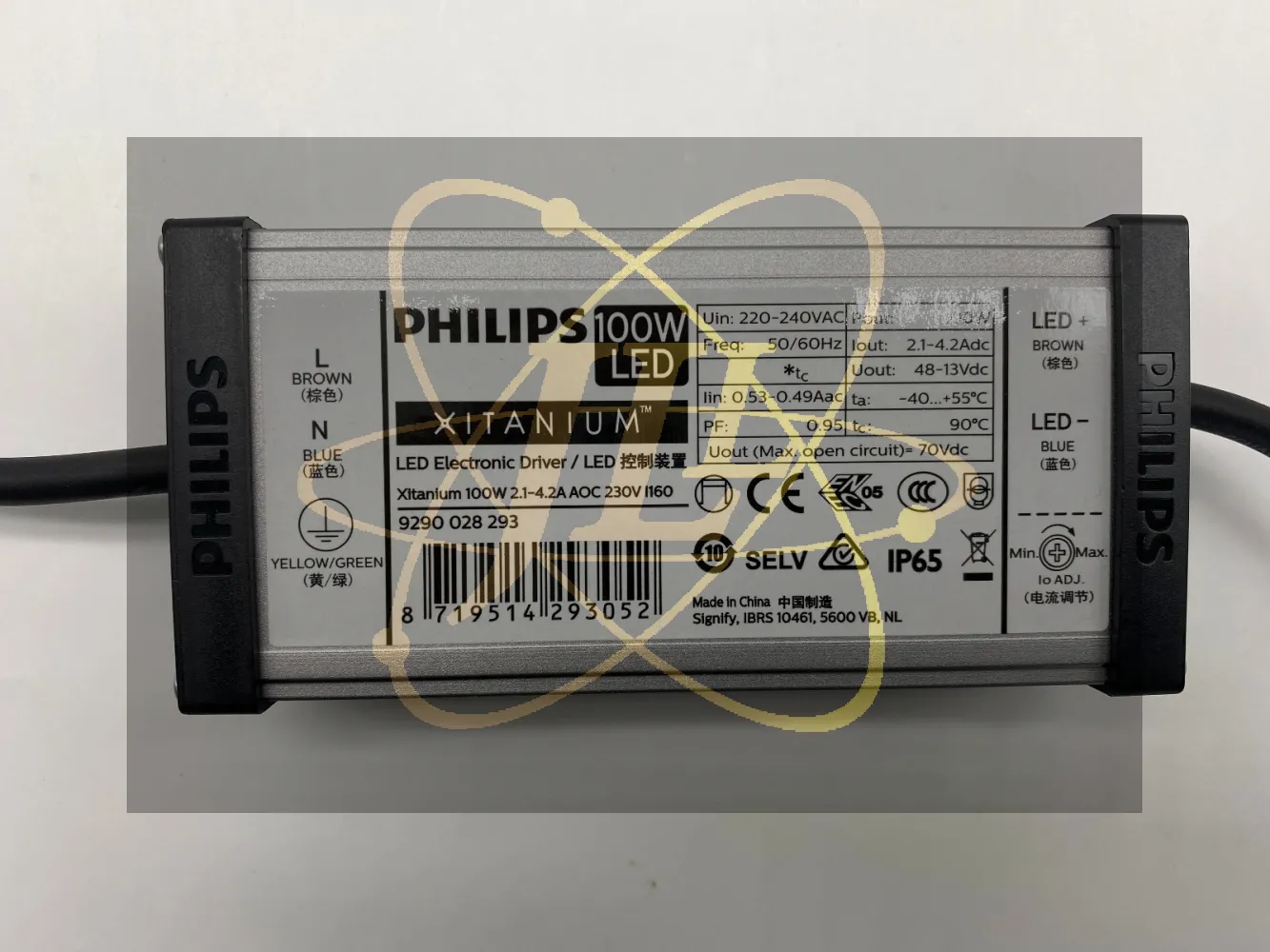 PHILIPS XITANIUM LED ELECTRONIC BALLAST DRIVER 100W 2.1-4.2A AOC 230V ...