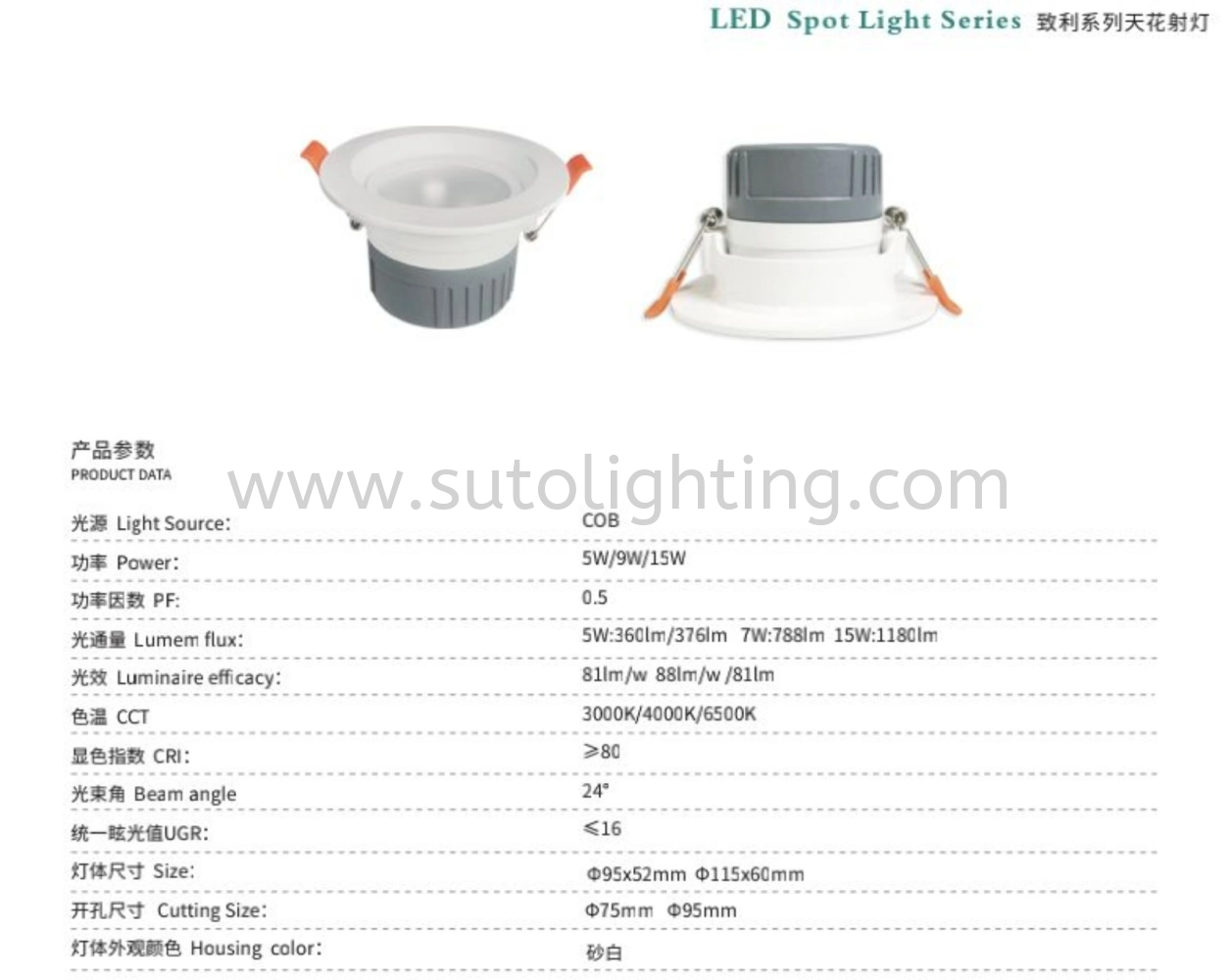 ECO Series LED EYEBALL 5W