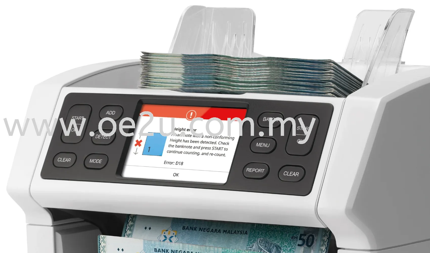 SAFESCAN 2865-S Banknote Value Counter