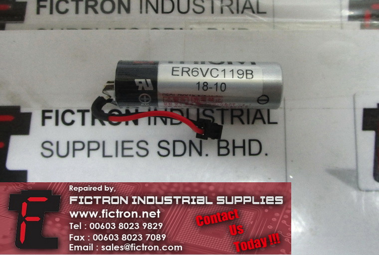ER6VC119B MITSUBISHI Lithium PLC Battery Supply Malaysia Singapore Indonesia USA Thailand