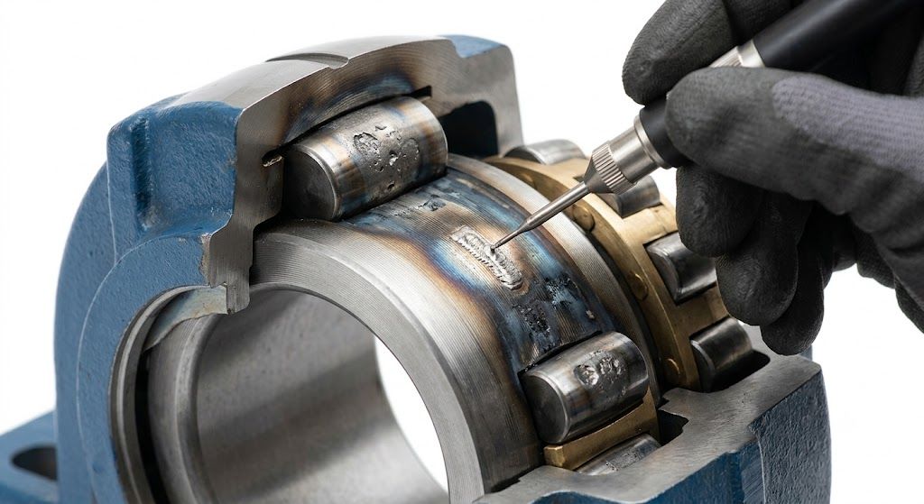 Electric Bearing Heat Damage Repair
