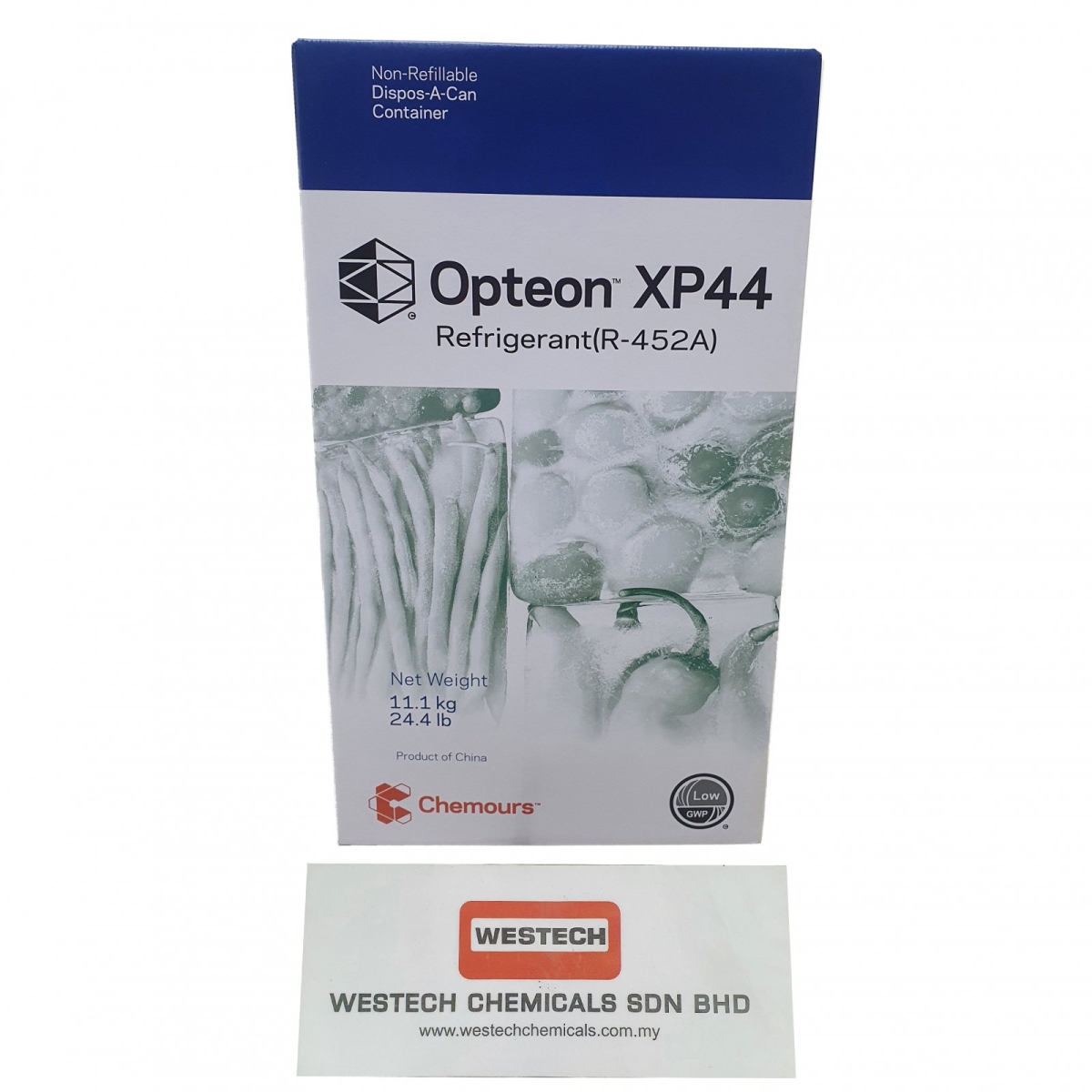 Opteon XP44 (R-452A) Opteon Series Refrigerant Chemours Malaysia, Selangor,  Kuala Lumpur (KL), Shah Alam Supplier,