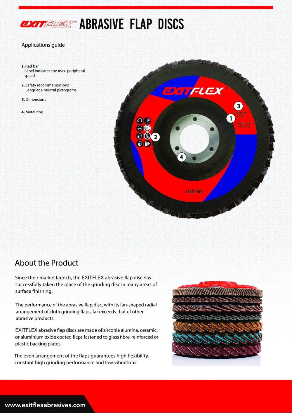 EXITFLEX CUTTING & GRINDING WHEEL/DISC