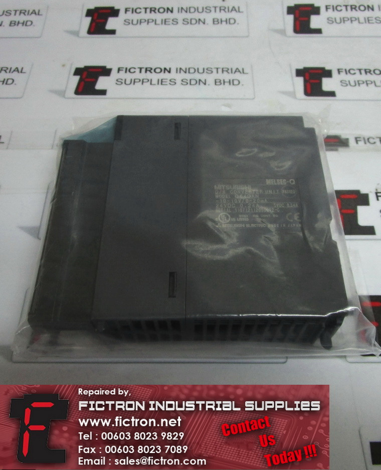 Q64DAN MITSUBISHI MELSEC PLC Converter Unit Supply Repair Malaysia Singapore Indonesia USA Thailand