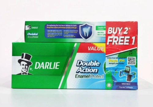 DARLIE ENAMEL PROTECT(MILD MINT)200GX2 FOC.140G