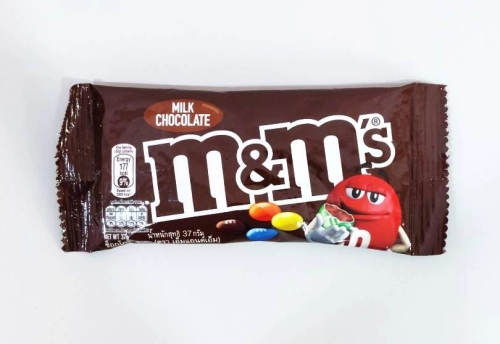 M&M' S MILK CHOC 37g M豆巧克力