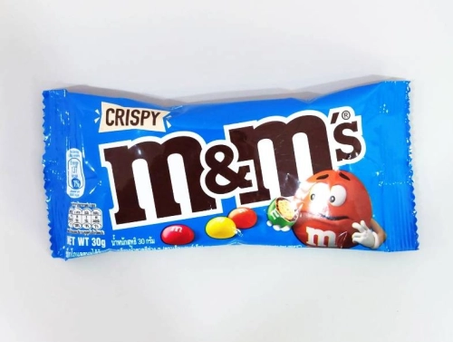 M&M' S CRISPY 34g M豆巧克力